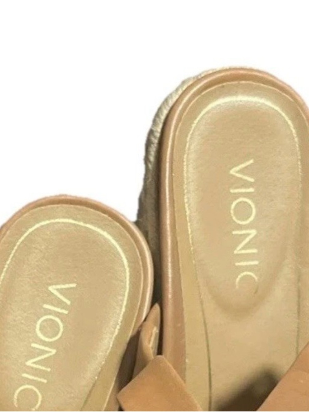Vionic Tulum Espadrille Leather Wedge Boho Chic Coastal Grandma Resortwear 10 - Picture 6 of 8